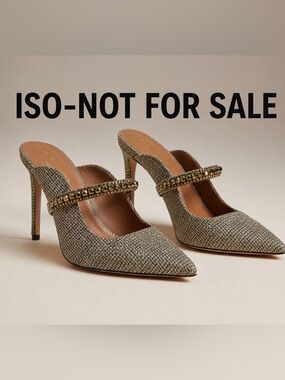 ISO!!!  Kurt Geiger Kensington Crystal Strap Duke Mules size EU 39/EU 40!